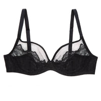 Bowery Mesh Plunge Bra
Adorned, Not Altered.
Made with breathable mesh and delicate lace accents, the Bowery Mesh Plunge Bra provides lift and support ideal for low cut tops. This bra adoBowery Mesh Plunge Bra